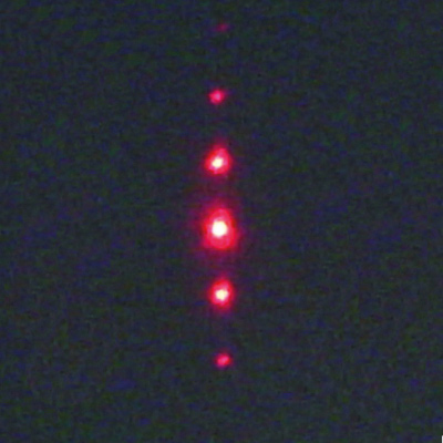 Diodo laser para a experiência do efeito Debye-Sears, vermelho, 1002577 [U10007], Ultra-som