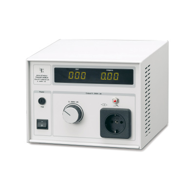Transformador regulador (230 V, 50/60 Hz), 1002772 [U117401-230], Aparelhos de rede