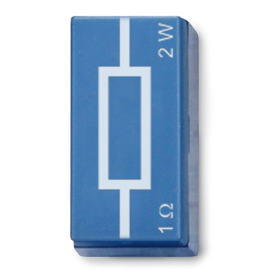 Resistor 1 Ohm, 2 W, P2W19, 1012903 [U333011], Sistema de elementos de encaixe