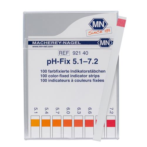 Indicadores de pH, pH 5,1-7,2, 1017231 [U99999-610], Medição de pH