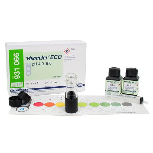 VISOCOLOR® ECO pH 4.0 - 9.0, 1021132 [W12866], Kits Científicos Ambientais