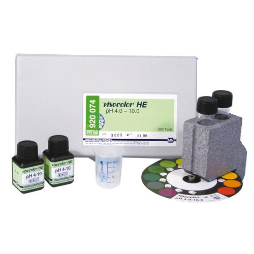 VISOCOLOR® HE pH 4-9, 1021141 [W12902], Kits Científicos Ambientais