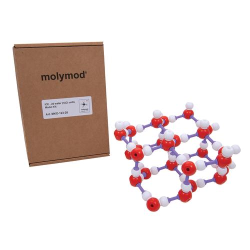 Gelo: kit de cristais H2O, molymod®, 1005285 [W19709], Modelos Moleculares