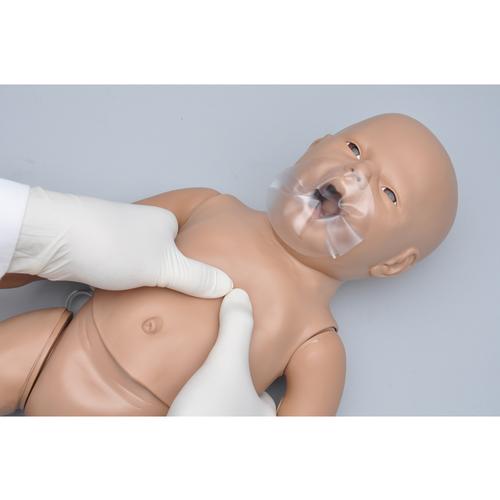 Susie® Simon® - Newborn CPR and Trauma Care Simulator - with Code Blue® Monitor plus with Intraosseous and Venous Access, 1014570 [W45137], SAV Recém-Nascido