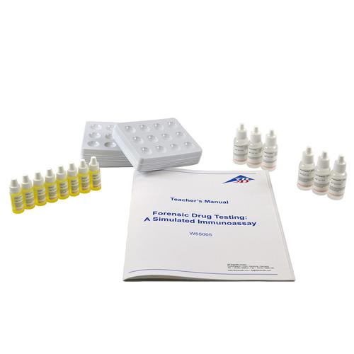 Teste forense para drogas: um imunoensaio simulado, 1022405 [W55005], Kits Forenses